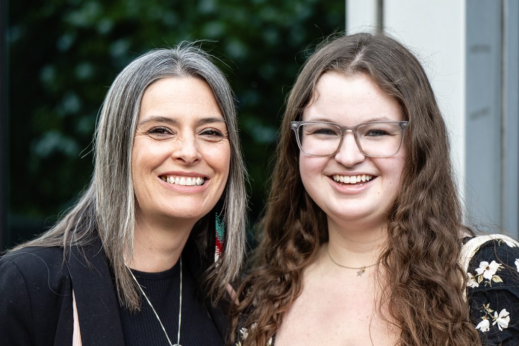Photo of two women smiling