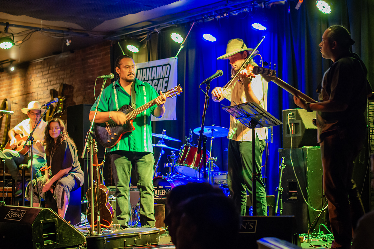 A photo of Sol de Metal playing at The Queen's as part of Nanaimo Reggae Massive.