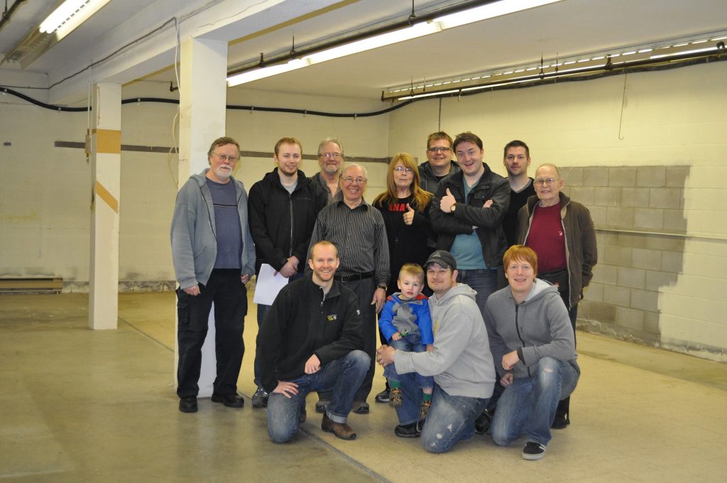 Makerspace Nanaimo was started by a small group of people in March 2014 and has now grown to a chock-full shop with almost 100 members. Photo courtesy of Mark Sadhra / Makerspace Nanaimo.