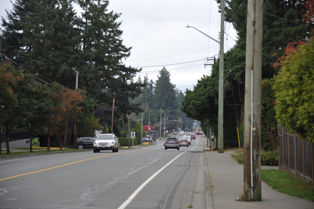 A photo of Anderton Avenue in Comox