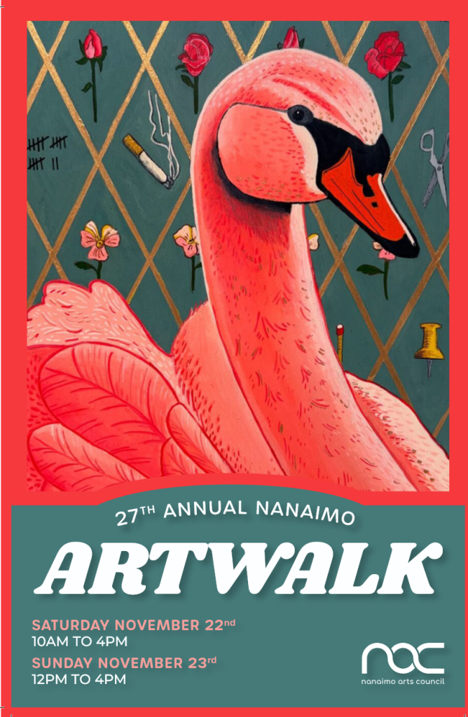 Poster for Nanaimo Artwalk 2025