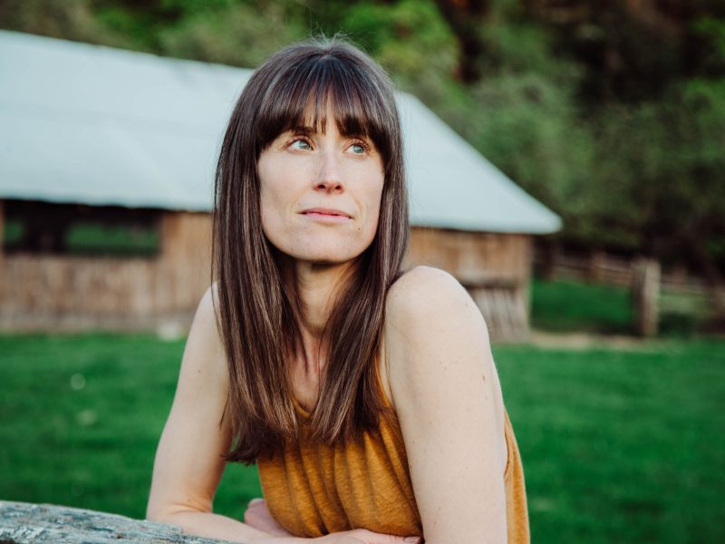 Abey Scaglione, author and farmer, wrote Radical Farm, a book about sustainable farming.