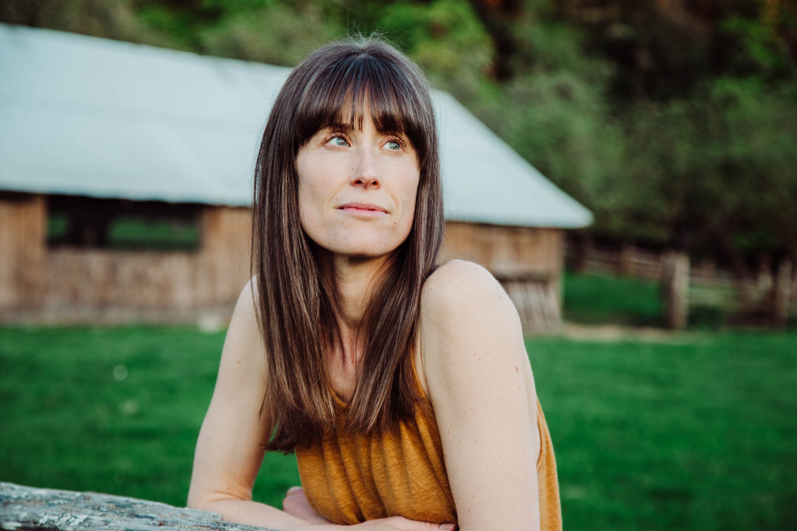 Abey Scaglione, author and farmer, wrote Radical Farm, a book about sustainable farming.