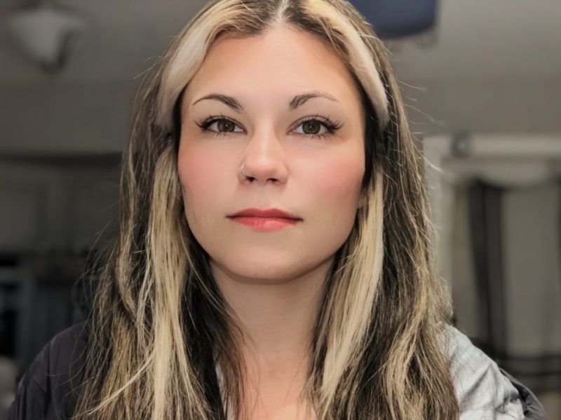 A headshot of Kiera Chealine, local poet who will present at the Cowichan Valley International Women's Day event on March 8, 2026.