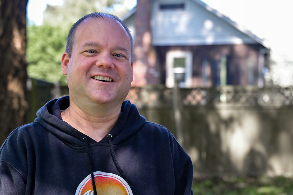 Shane Tyson is one of a group of experienced American nurses who are now working in Nanaimo Regional General Hospital’s emergency department. Photo by Mick Sweetman / The Discourse. 
