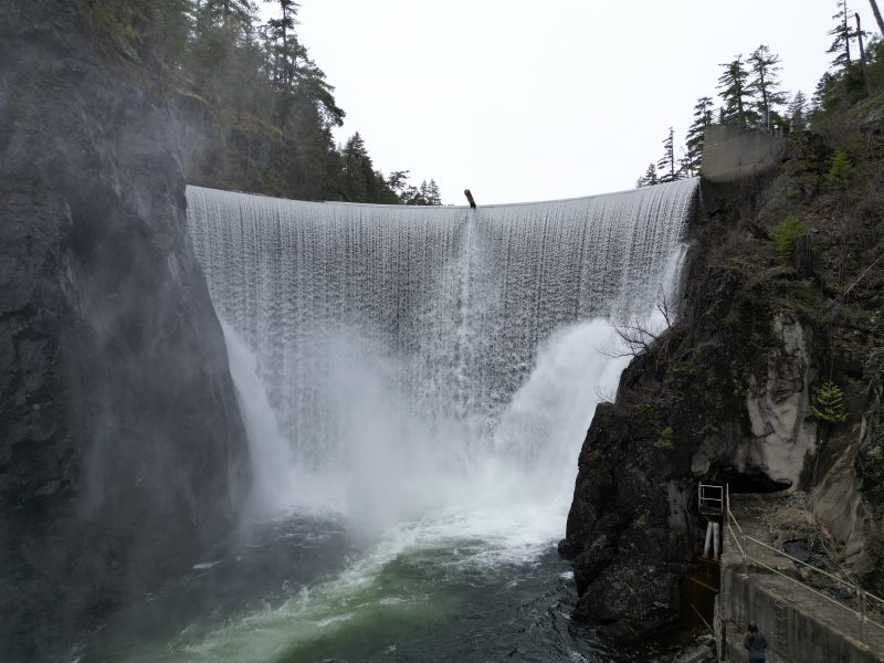 The South Fork Dam has supplied Nanaimo with its drinking water since 1931 and is in need of repairs to plug leaking culverts and a new water supply pipe to replace the one that has been in continuous operation for almost 100 years. Photo courtesy of the City of Nanaimo.