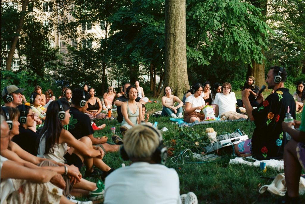 Modern Biology’s Tarun Nayar will explore the sounds of nature in a musical performance and workshop that is free for kids as part of the Margins of Sound Festival in Nanaimo’s Bowen Park on Saturday, June 27. Photo by Hannah Paye courtesy of Margins of Sound.