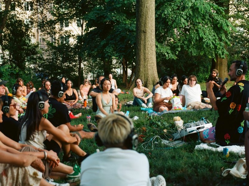 Modern Biology’s Tarun Nayar will explore the sounds of nature in a musical performance and workshop that is free for kids as part of the Margins of Sound Festival in Nanaimo’s Bowen Park on Saturday, June 27. Photo by Hannah Paye courtesy of Margins of Sound.