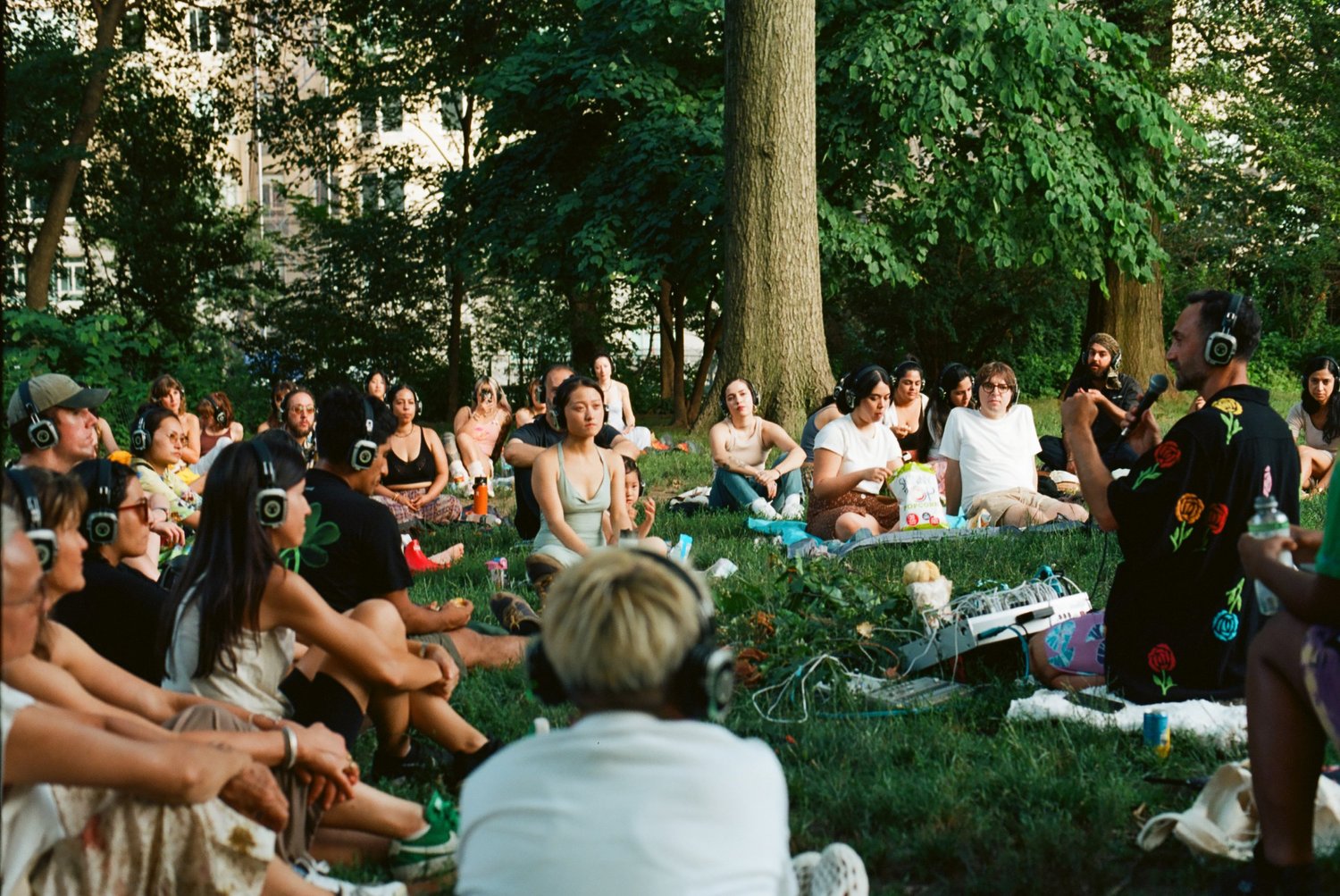 Modern Biology’s Tarun Nayar will explore the sounds of nature in a musical performance and workshop that is free for kids as part of the Margins of Sound Festival in Nanaimo’s Bowen Park on Saturday, June 27. Photo by Hannah Paye courtesy of Margins of Sound.