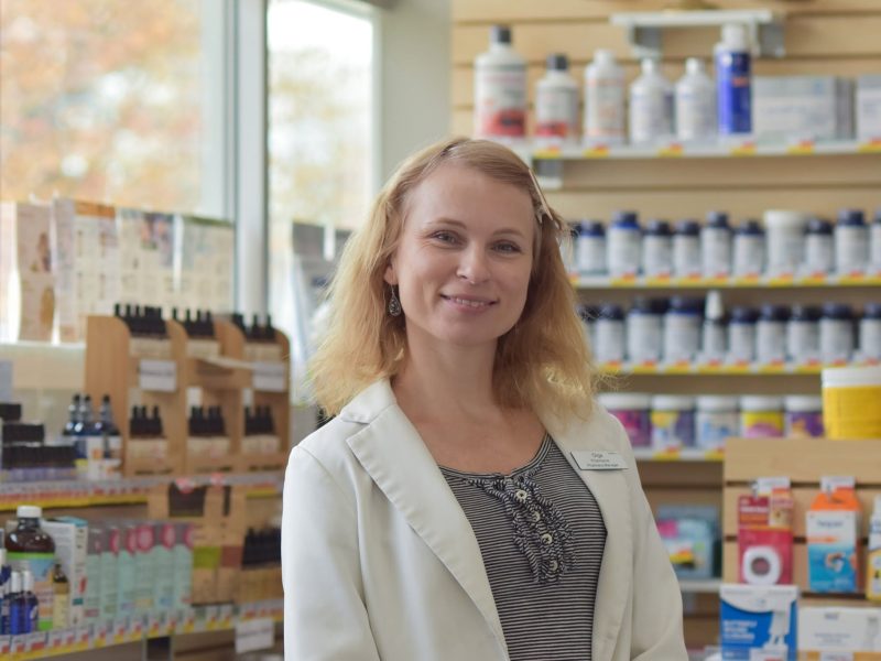 Olga Sevchenko owns a Pharmacy in Duncan and worked with the Cowichan Intercultural Society which helps Cowichan Valley immigration.