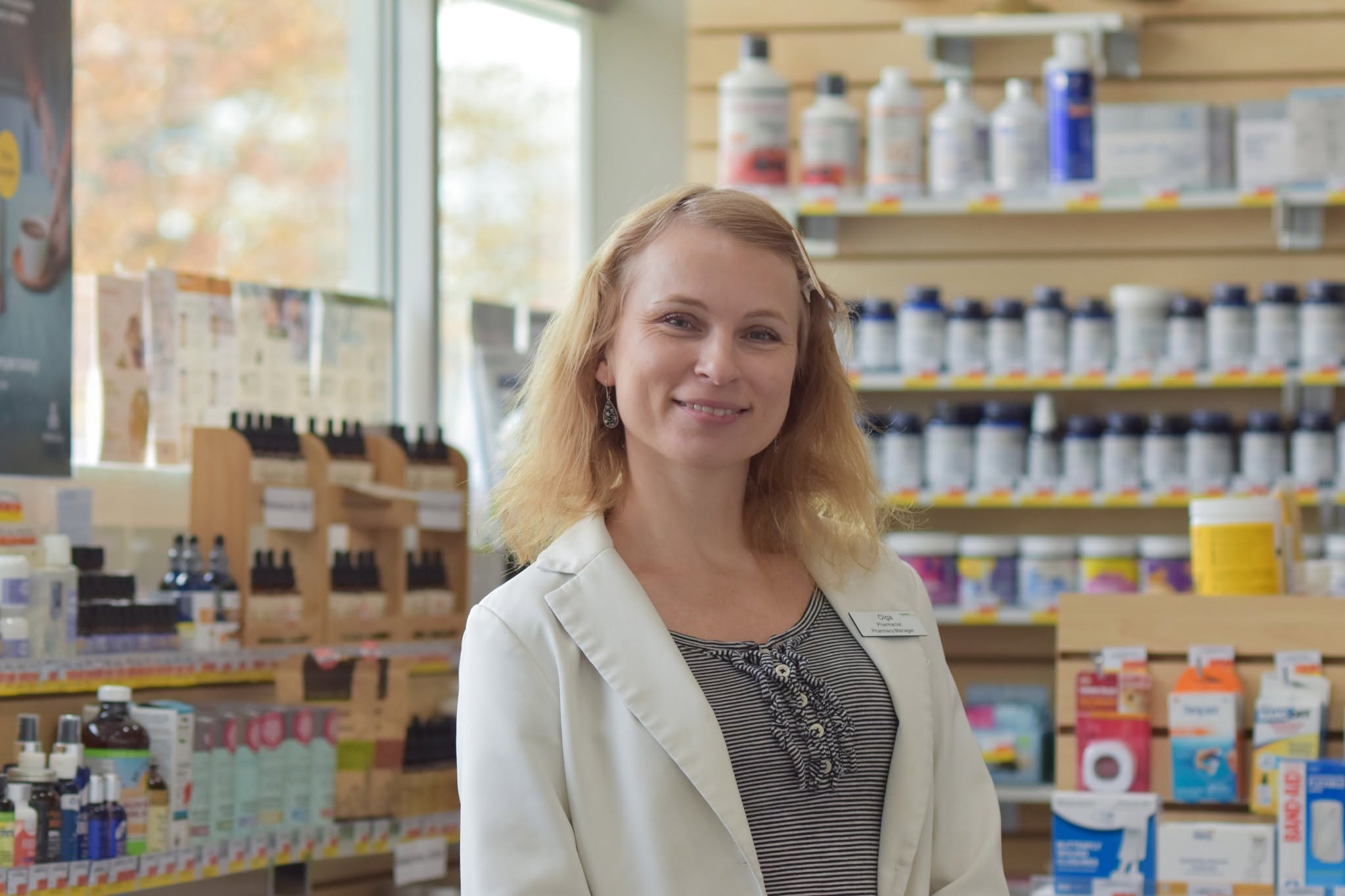 Olga Sevchenko owns a Pharmacy in Duncan and worked with the Cowichan Intercultural Society which helps Cowichan Valley immigration.